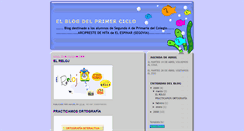 Desktop Screenshot of elprimerciclodeprimaria.blogspot.com