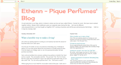 Desktop Screenshot of piqueperfumes.blogspot.com