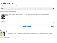 Tablet Screenshot of greenbarngirl.blogspot.com