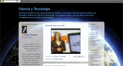 Desktop Screenshot of cienciaytecnologiavzla.blogspot.com