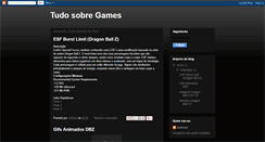 Desktop Screenshot of guuhtudosobregames.blogspot.com