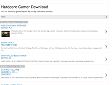Tablet Screenshot of hardcoregamerdownload.blogspot.com