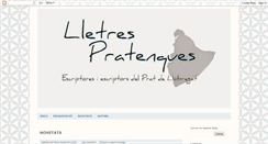 Desktop Screenshot of lletresdelprat.blogspot.com