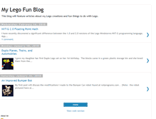 Tablet Screenshot of mylegofunblog.blogspot.com