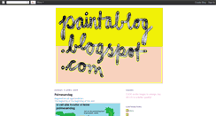 Desktop Screenshot of paintablog.blogspot.com