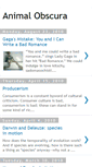 Mobile Screenshot of animalobscura.blogspot.com