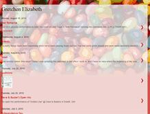 Tablet Screenshot of gelizabethxo.blogspot.com