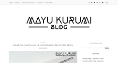 Desktop Screenshot of mayukurumi.blogspot.com