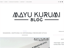 Tablet Screenshot of mayukurumi.blogspot.com