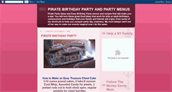 Desktop Screenshot of birthdaypartymenu.blogspot.com