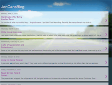 Tablet Screenshot of jencansblog.blogspot.com