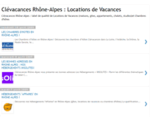 Tablet Screenshot of clevacances-rhonealpes.blogspot.com