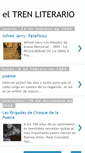 Mobile Screenshot of eltrenliterario.blogspot.com