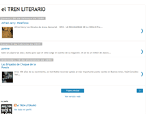 Tablet Screenshot of eltrenliterario.blogspot.com