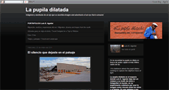 Desktop Screenshot of lapupiladilatada.blogspot.com