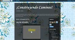 Desktop Screenshot of construyendocaminoscarla.blogspot.com