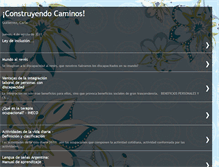 Tablet Screenshot of construyendocaminoscarla.blogspot.com