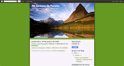 Desktop Screenshot of adsantanadoparaiso.blogspot.com