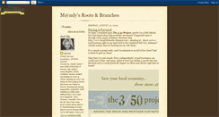 Desktop Screenshot of mandysbranches.blogspot.com