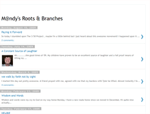 Tablet Screenshot of mandysbranches.blogspot.com