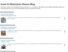 Tablet Screenshot of israel-palestijnen.blogspot.com