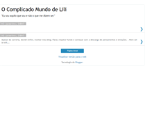 Tablet Screenshot of mundodalili.blogspot.com