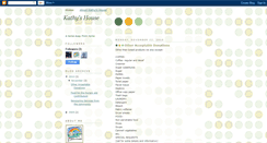 Desktop Screenshot of kathys-house.blogspot.com