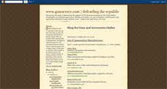 Desktop Screenshot of gunocracy.blogspot.com