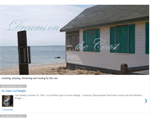 Tablet Screenshot of dreamsonthecoast.blogspot.com