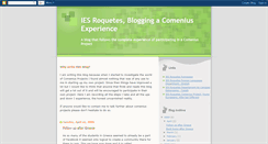 Desktop Screenshot of iesroqcomproj.blogspot.com