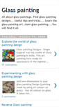 Mobile Screenshot of glass-painting-designs.blogspot.com