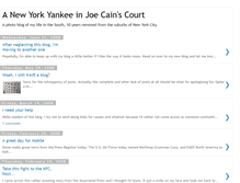 Tablet Screenshot of joecainyankee.blogspot.com