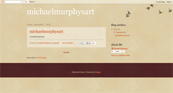 Desktop Screenshot of michaelmurphysart.blogspot.com