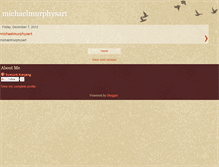 Tablet Screenshot of michaelmurphysart.blogspot.com