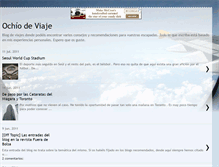 Tablet Screenshot of ochiodeviaje.blogspot.com