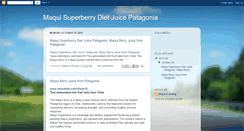 Desktop Screenshot of maquijuicepatagonia.blogspot.com