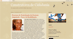 Desktop Screenshot of construtoresdecidadania.blogspot.com