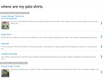 Tablet Screenshot of mypoloshirts.blogspot.com