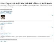 Tablet Screenshot of keithengstromiskeithkiiroja.blogspot.com