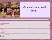 Tablet Screenshot of casamentoemuitomais.blogspot.com