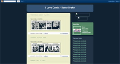 Desktop Screenshot of ilovecomixkerrydrake.blogspot.com