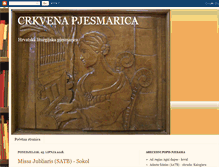 Tablet Screenshot of liturgijska-pjesmarica.blogspot.com