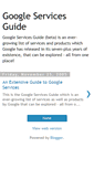Mobile Screenshot of googleservicesguide.blogspot.com