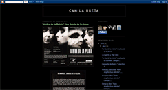Desktop Screenshot of camilauretateatro.blogspot.com