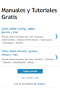 Mobile Screenshot of manualesytutorialesgratis.blogspot.com