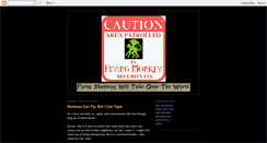 Desktop Screenshot of flying-monkeys.blogspot.com