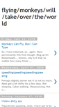 Mobile Screenshot of flying-monkeys.blogspot.com