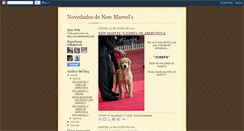 Desktop Screenshot of newmarvels.blogspot.com