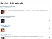Tablet Screenshot of newmarvels.blogspot.com