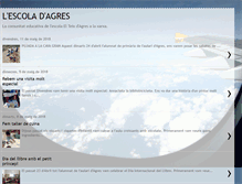 Tablet Screenshot of escoladagres.blogspot.com
